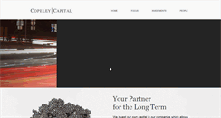 Desktop Screenshot of copeleycapital.com